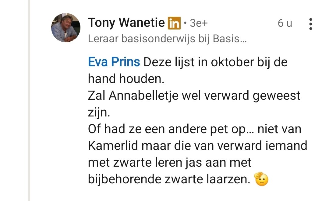 LeeraarRaffi's tweet image. Een leraar op de basisschool, een ZZP-er in de beveiliging, een (zelfbenoemde?) journalist, en een marketingcommunicatie deskundige.
Als men zich afvraagt wat de toestand is van dit land, alleen door een simpele oproep om op @JuisteAntwoord te stemmen, hier een collage 👇