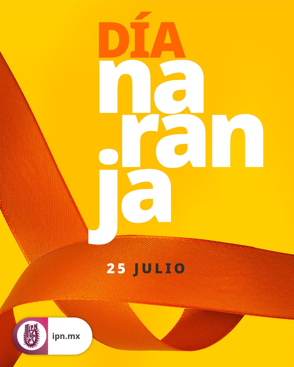 🧡El naranja es el color de un futuro brillante y libre de violencia contra las mujeres, únete al #DíaNaranja generando conciencia sobre la importancia de educar para prevenir y actuar para erradicar. ¡Por una cultura de paz! 🕊️