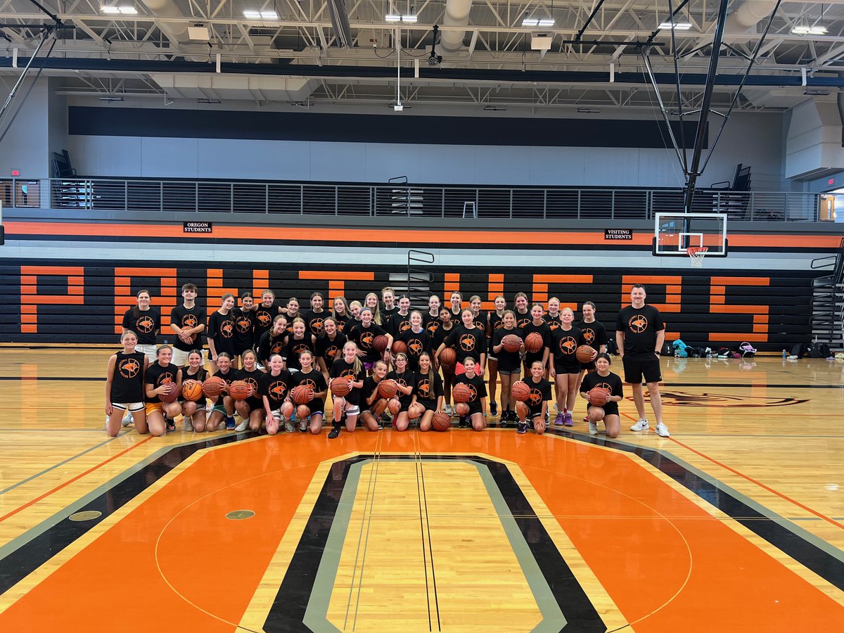 🏀 Last week, Oregon High School Girls Basketball hosted our annual Youth Camp — led by our coaches and amazing high school athletes! Over 100 campers joined us for a fun, engaging week of skills, drills, and teamwork. 💪🔥 #PantherPride