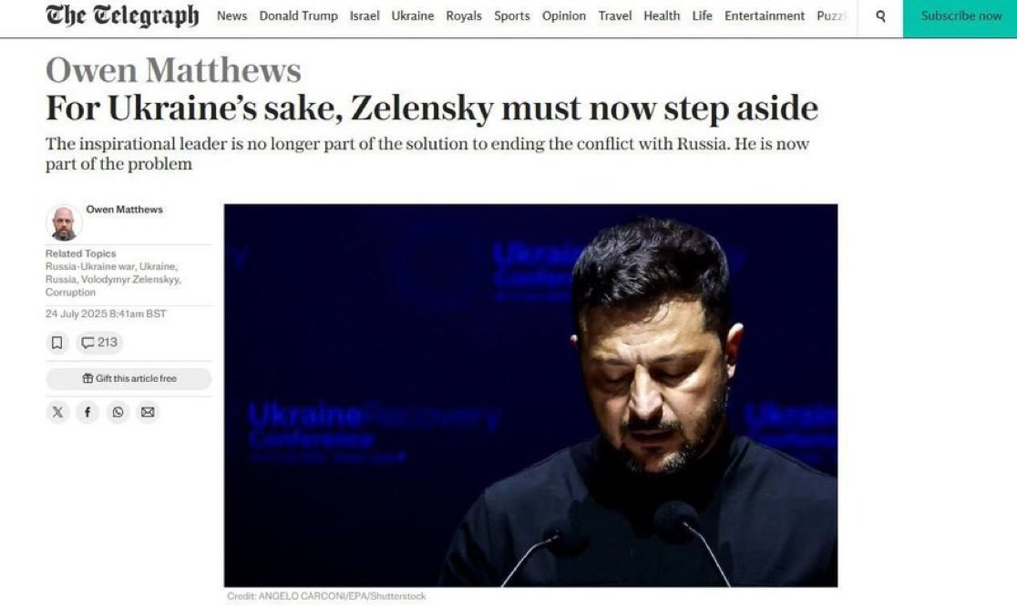 Who the hell is he, and why the hell is he speaking on behalf of Ukrainians?

Zelenskyy is our president until the end of the Russian-Ukrainian war. This is not up for discussion. Ukrainians do not have a problem with his foreign policy. He is doing a good job there.

Our