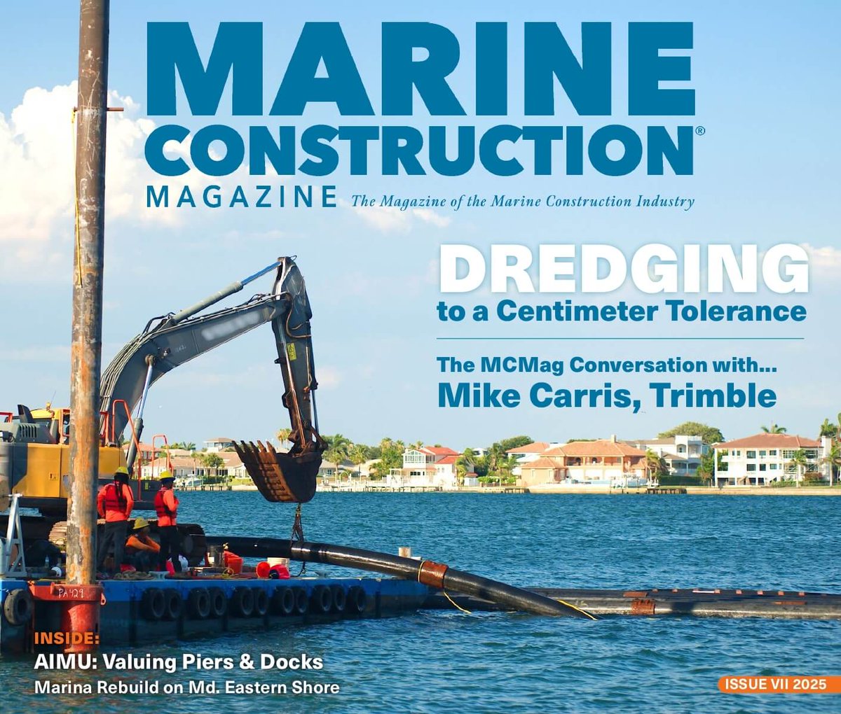"New in MCMag: Trimble’s Mike Carris on dredging with centimeter-level precision.
Read the convo now—he’ll share more live later this month.

🧭 postly.app/3zwN

#MarineConstruction #Dredging #Trimble #MCMag"