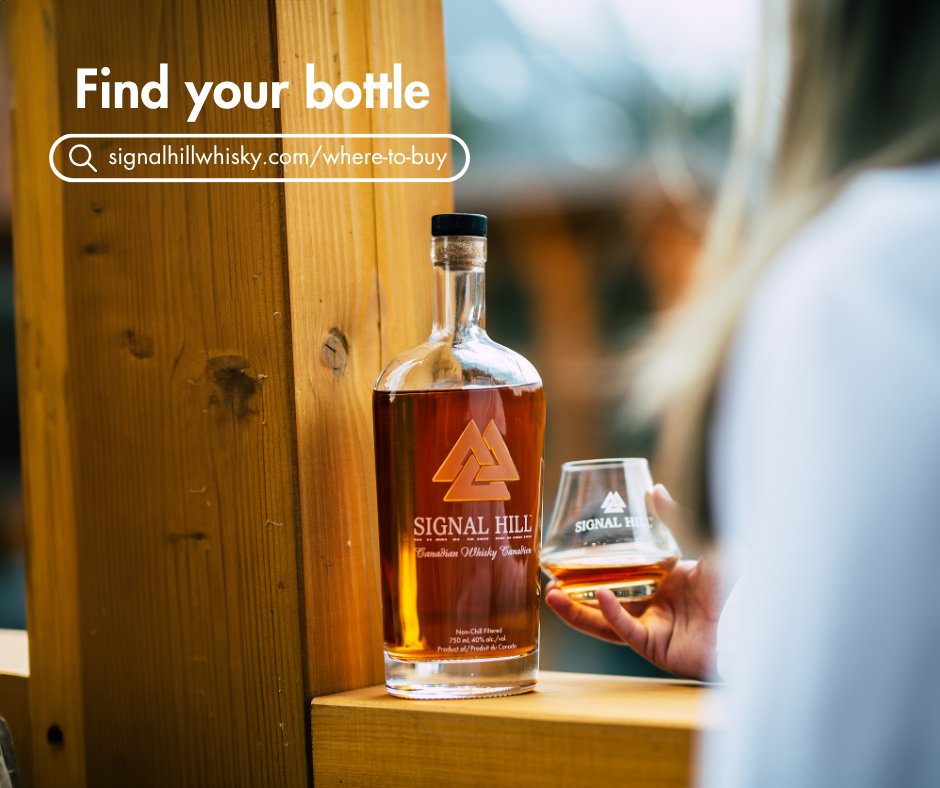 You know where to find us 😉

signalhillwhisky.com/where-to-buy/