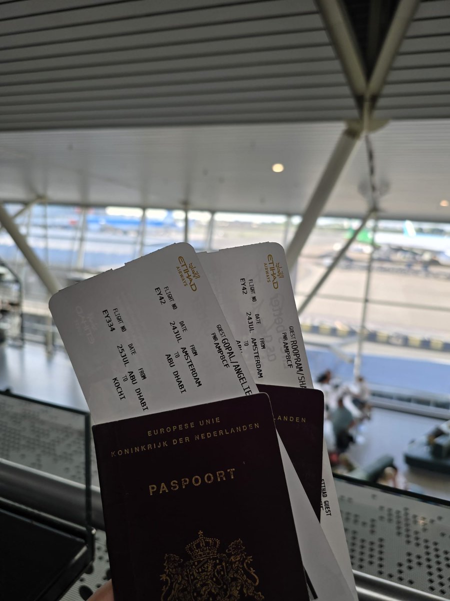 ShashiRoopram's tweet image. Tijd voor vakantie! Op naar India!