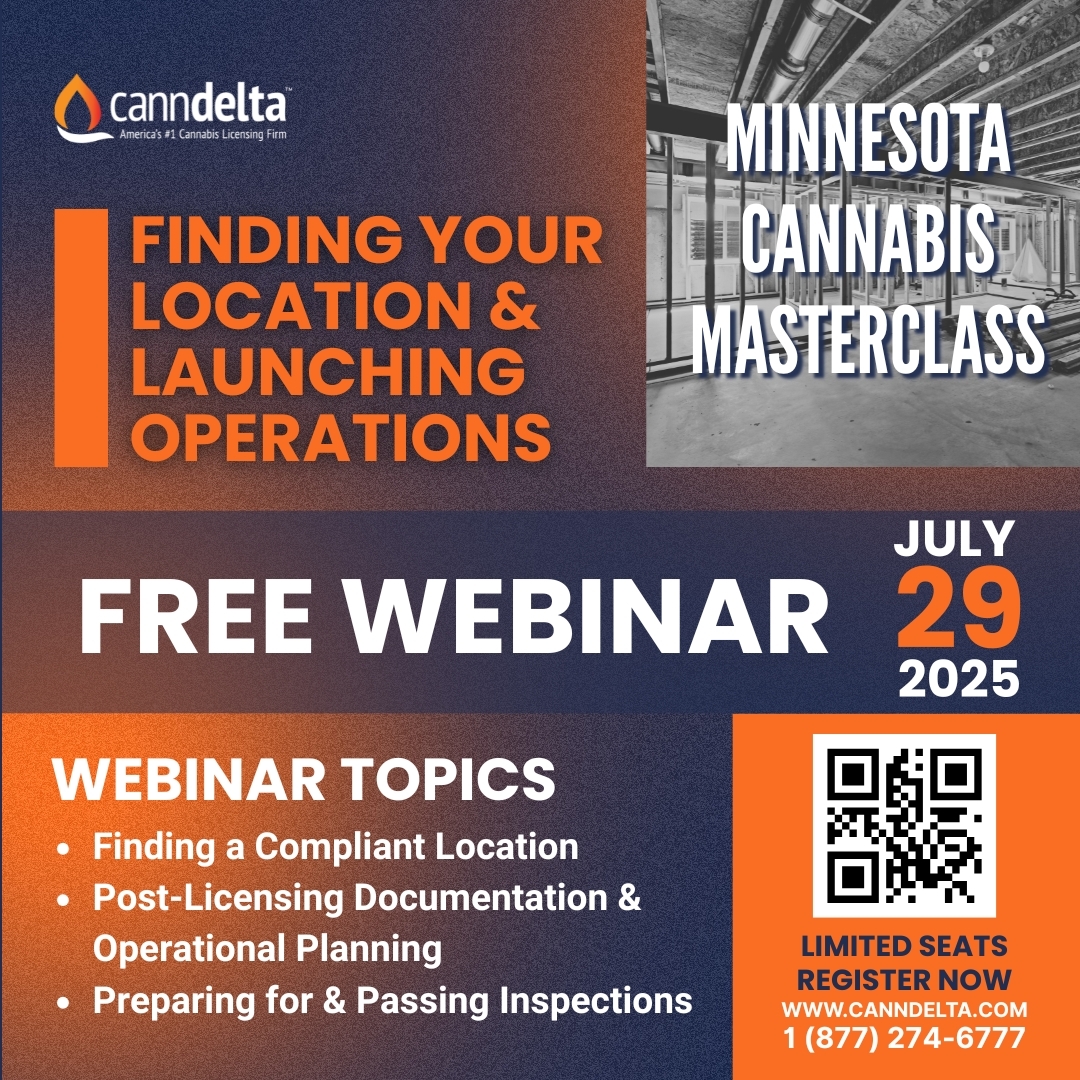 Minnesota Cannab!s Masterclass: Finding &amp; Building Out Your Location
Your license is approved, now what?

Join us for a free masterclass designed for Minnesota cannab!s license holders. Learn how to find a compliant, cost-effective location and build it out the right way.