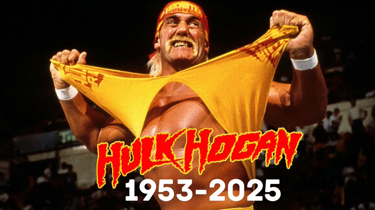 jhagg719's tweet photo. Unreal news. Say what you want about him, but this man took pro wrestling to another level. He was the reason many of us fell in love with wrestling in the first place. Terry may be gone, but Hulkamania will live forever.  

🙏RIP HULK HOGAN 🙏 https://t.co/jrjy7hCA7Y