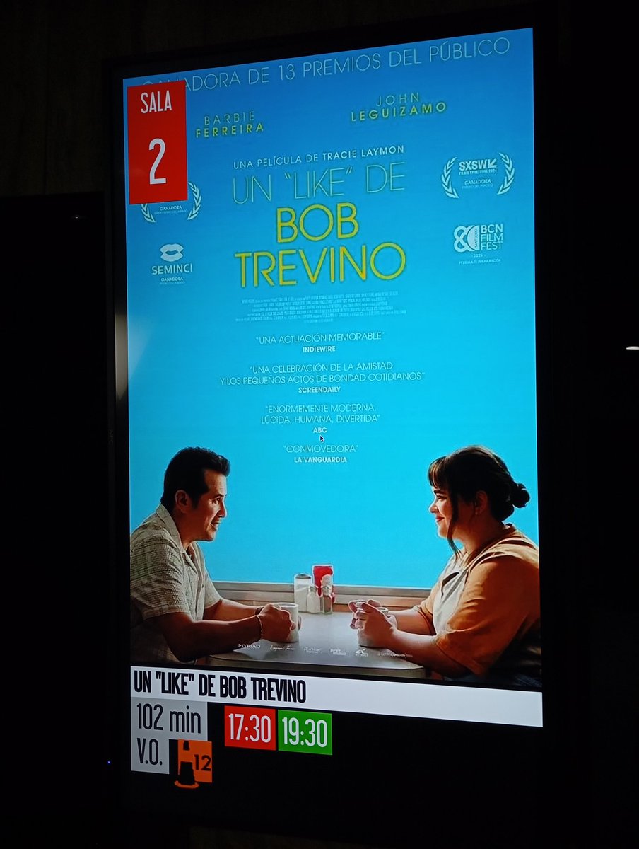 Acabo de salir de ver esta emotiva película. Ufffff, cuanto he llorado!
#bobtrevinolike