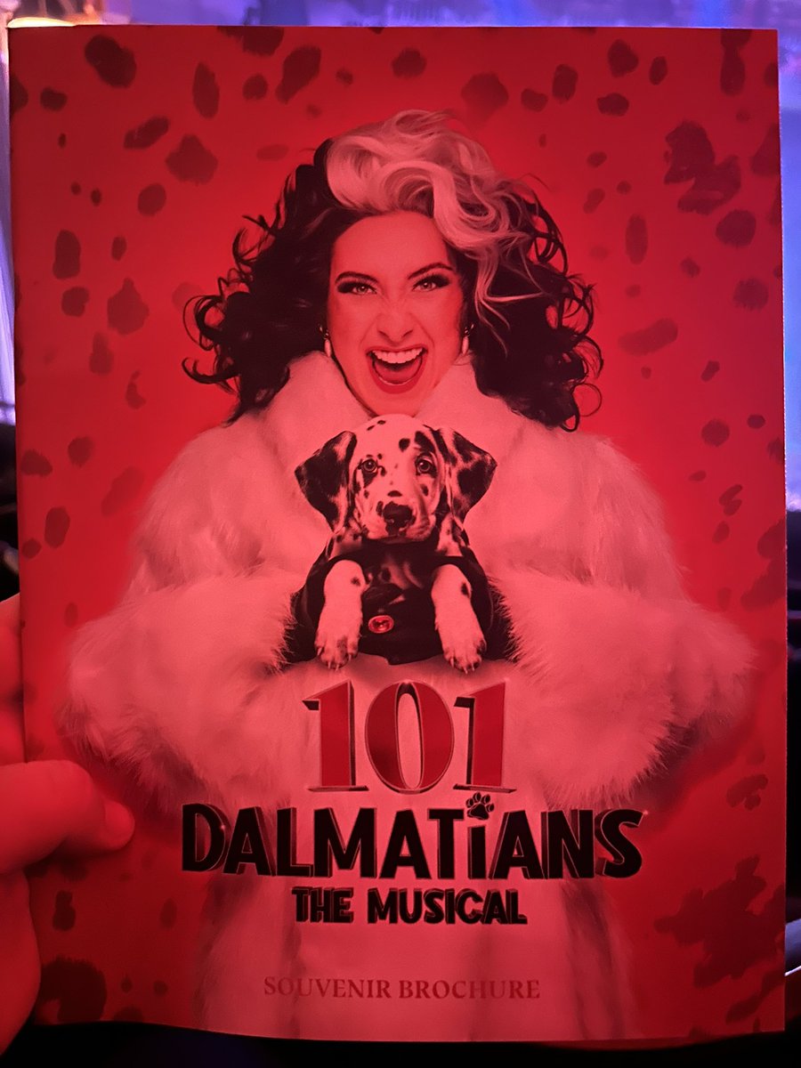 Sam (@swindysam92) on Twitter photo The dogs (and the reviewers) have been let out at <a href="/EventimApollo/">Eventim Apollo</a> 🐾🐾
Look out for my review of '101 Dalmatians' on <a href="/ATDazzles/">All That Dazzles</a> ✨ The dogs (and the reviewers) have been let out at <a href="/EventimApollo/">Eventim Apollo</a> 🐾🐾
Look out for my review of '101 Dalmatians' on <a href="/ATDazzles/">All That Dazzles</a> ✨