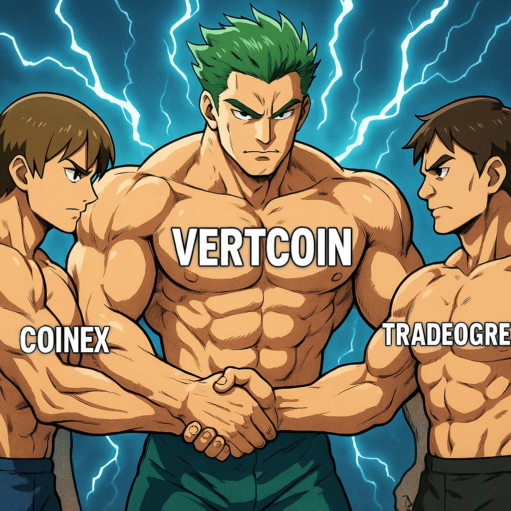 Doraingray9's tweet image. 🚀 When real ones support the underdog 💚
@coinexcom + @TradeOgre just made Vertcoin stronger than ever!
🧠 Decentralized. Community driven. Fair launched.
Now trading on the best 👇
#Vertcoin #VTC #Crypto #ThankYou