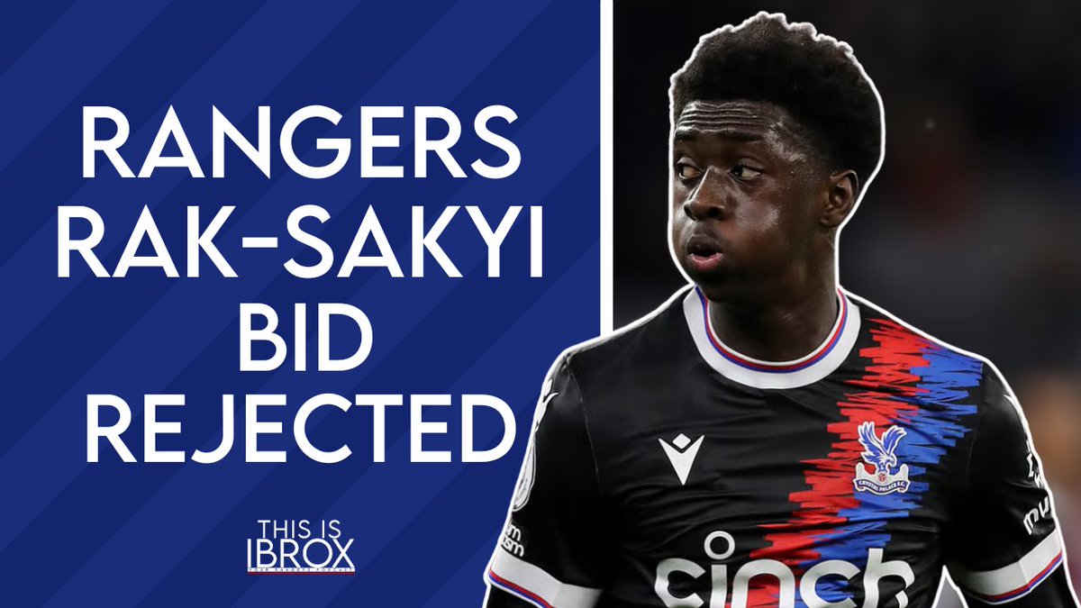 thisisibrox's tweet image. 🚨 Live 7:30pm pod 🚨
Rangers Rak-Sakyi bid REJECTED ❌
Join @kyrano14 and @IainMitchell17 to discuss the news today that Rangers have had a major bid for the Crystal Palace winger rejected, as well as their first impressions of Russell Martin.
youtube.com/live/hv3kXhMMG…