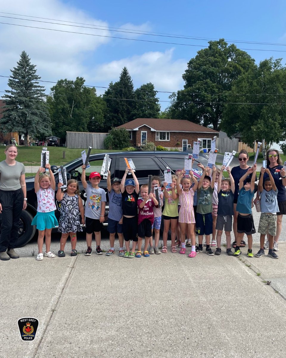 When you have time, please post!

👮‍♂️☀️ Today, members of the West Grey Police Service stopped by to visit the kids at the Kids &amp; Us summer camp!☀️👮
#WestGrey #CommunityPolicing #SafetyFirst #KidsAndUs #PartnershipInAction #ThankYou