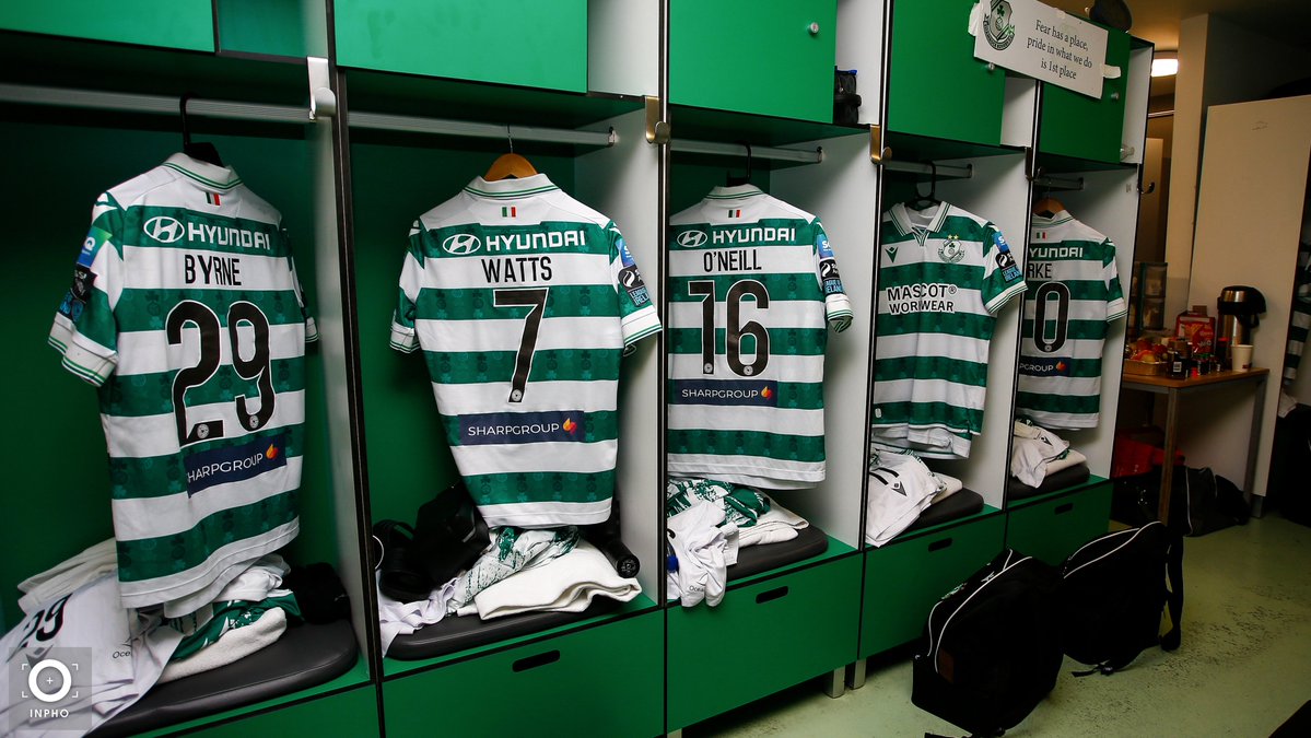 Inphosports's tweet image. The hoops are hung and the stage is set!
@ShamrockRovers ready for their @Conf_League play off tonight in Gibraltar!! ☘️⚽️