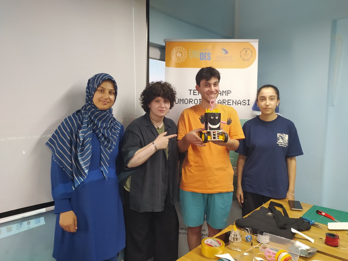 🎯 Geleceğin Mühendisleri Düzce’de Sahaya İndi!

Bakanlığımızın üniversite topluluklarını desteklediği ÜNİDES programı kapsamında gerçekleşen TeknoKamp: SumoRobot Arenası etkinliğimizde, liseli gençler kendi robotlarını tasarlayıp yarıştı! 🤖💥

<a href="/OA_BAK/">Dr. Osman Aşkın Bak</a> <a href="/gencliksporbak/">Gençlik ve Spor Bakanlığı 🇹🇷</a>