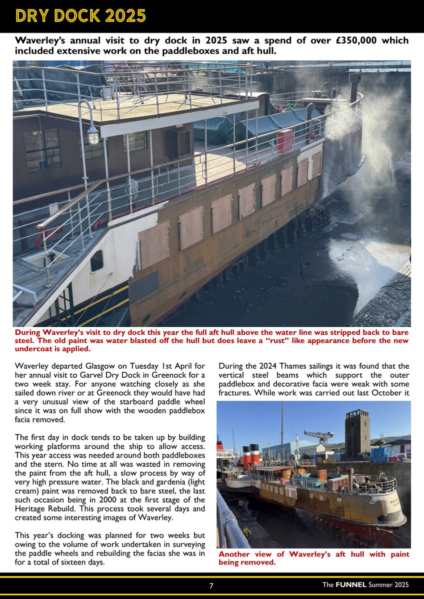 PS_Waverley's tweet image. 🚢 Become a Friend of Waverley 🌊

Passionate about Waverley? Join our crew of supporters by becoming a Friend of Waverley today!
By giving a small monthly donation – starting at just £5.20 (to match Waverley’s engine number) – you will receive exclusive access to The Funnel, our…