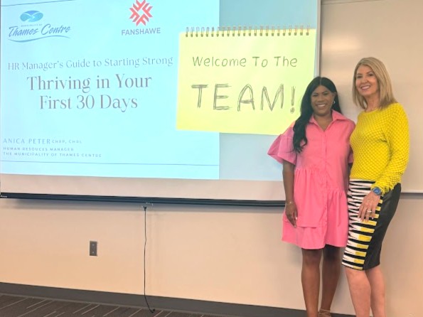Thames Centre (@thamescentre) on Twitter photo Yesterday, our HR Manager Anica Peter spoke to students at <a href="/FanshaweCollege/">fanshawecollege</a>, sharing useful advice on navigating job interviews and starting a new job on the right foot. Thank you Anica, for representing us well, and showing what it means to be part of #OneTeam! Yesterday, our HR Manager Anica Peter spoke to students at <a href="/FanshaweCollege/">fanshawecollege</a>, sharing useful advice on navigating job interviews and starting a new job on the right foot. Thank you Anica, for representing us well, and showing what it means to be part of #OneTeam!