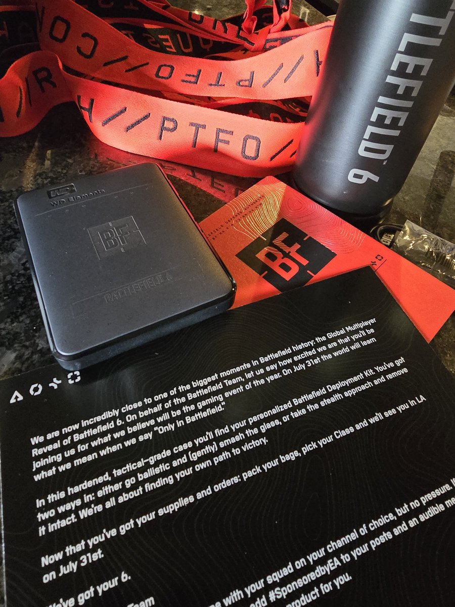 So.

I'll be in LA next week to take a look at Battlefield 6!

Can't wait to actually play and feel the game. This needs to be a hit.

#SponsoredByEA