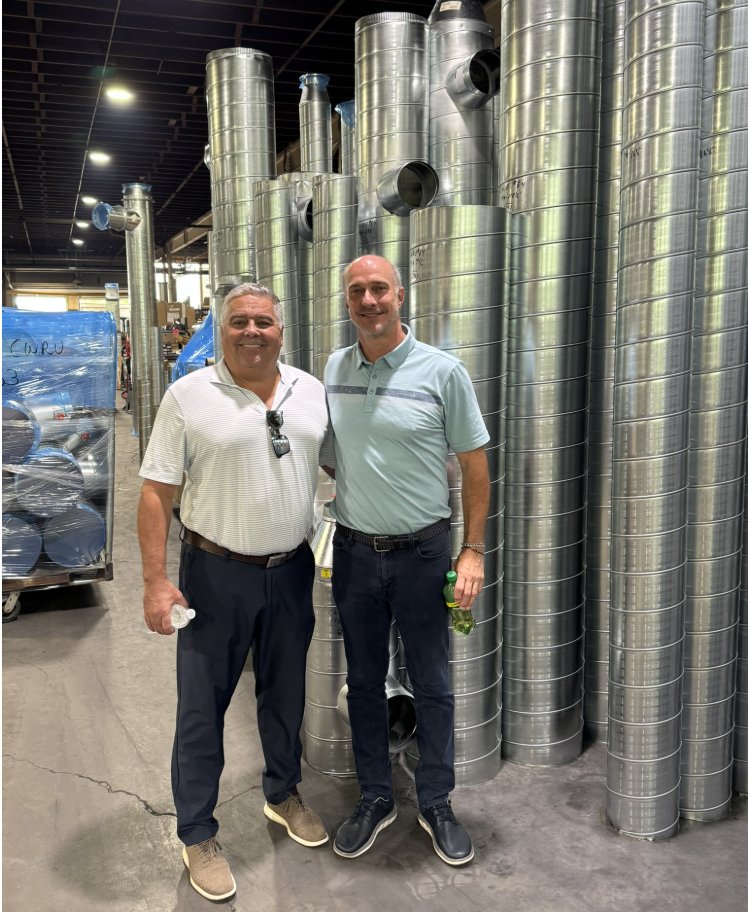 SMACNA's tweet image. SMACNA National President Tom Martin recently hosted SMART General President Michael Coleman at Cleveland-based contractor T.H. Martin. Martin and Coleman have worked together for years, ranging from Coleman serving as foreman at T.H. Martin, their collaboration on labor issues…