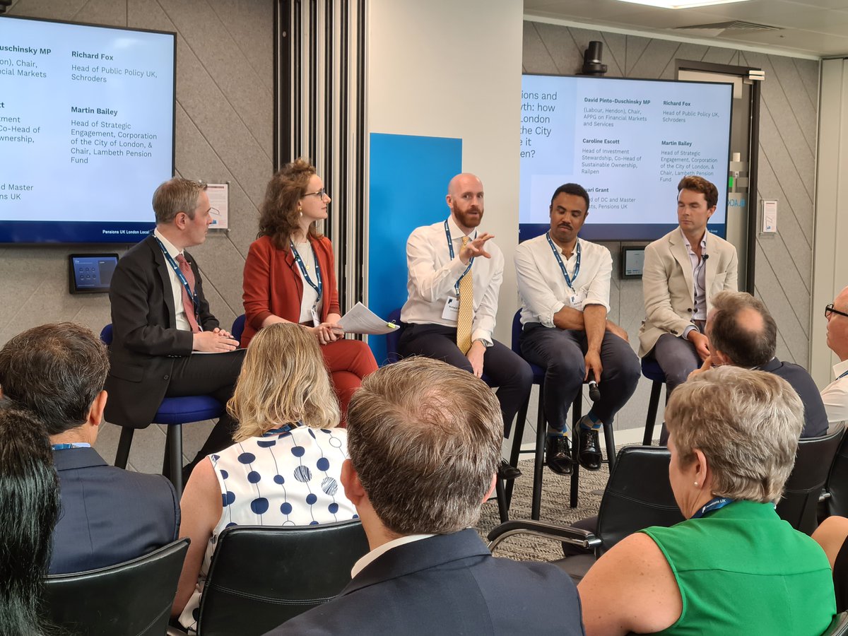 We got our new London Local Group off to a great start with a well-attended launch meeting, kindly hosted by RSM.

Our Local Groups are a key part of Pensions UK's work by providing opportunities for pensions professionals and trustees to network and discuss current issues with