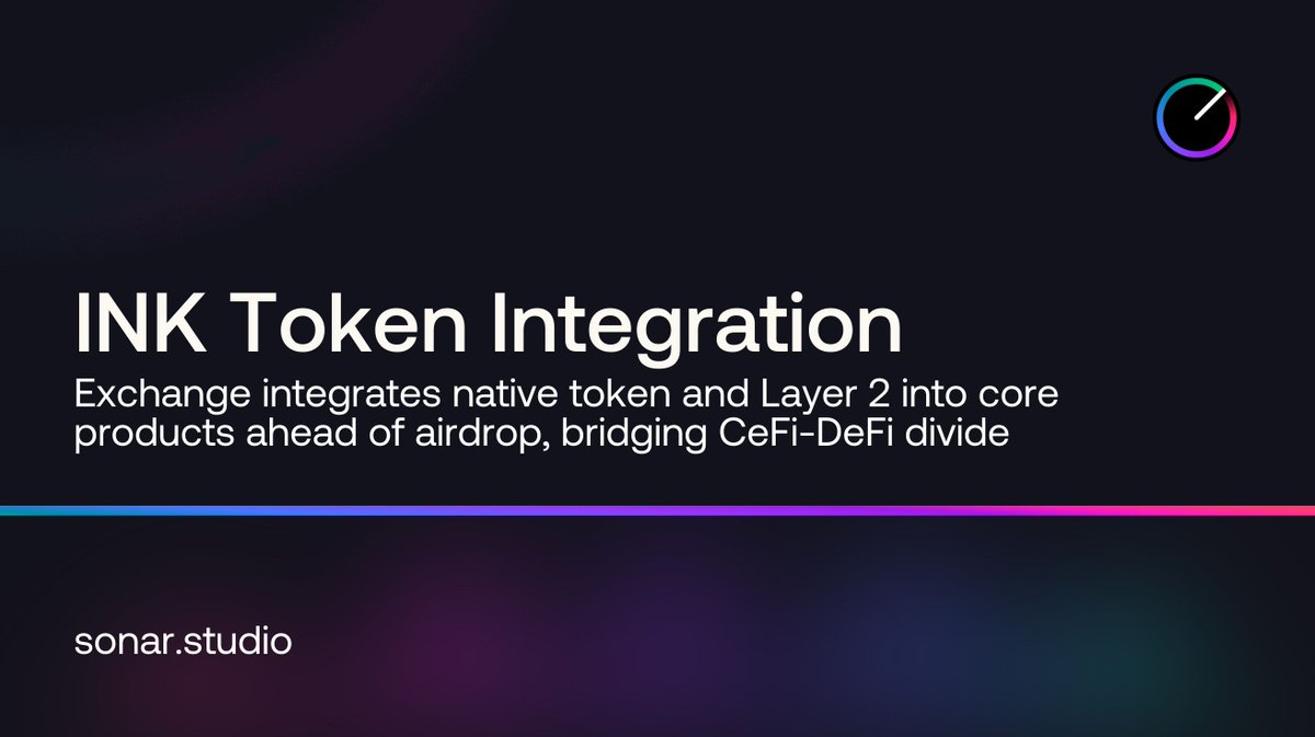 Major crypto exchange introduces <a href="/inkonchain/">ink</a> token and Ink Layer 2 into existing product suite for global users. Move aims to "unlock new wave of use cases powered by onchain protocols and infrastructure."

Strategic integration plans:

▪️INK token added to <a href="/krakenfx/">Kraken</a> Drops