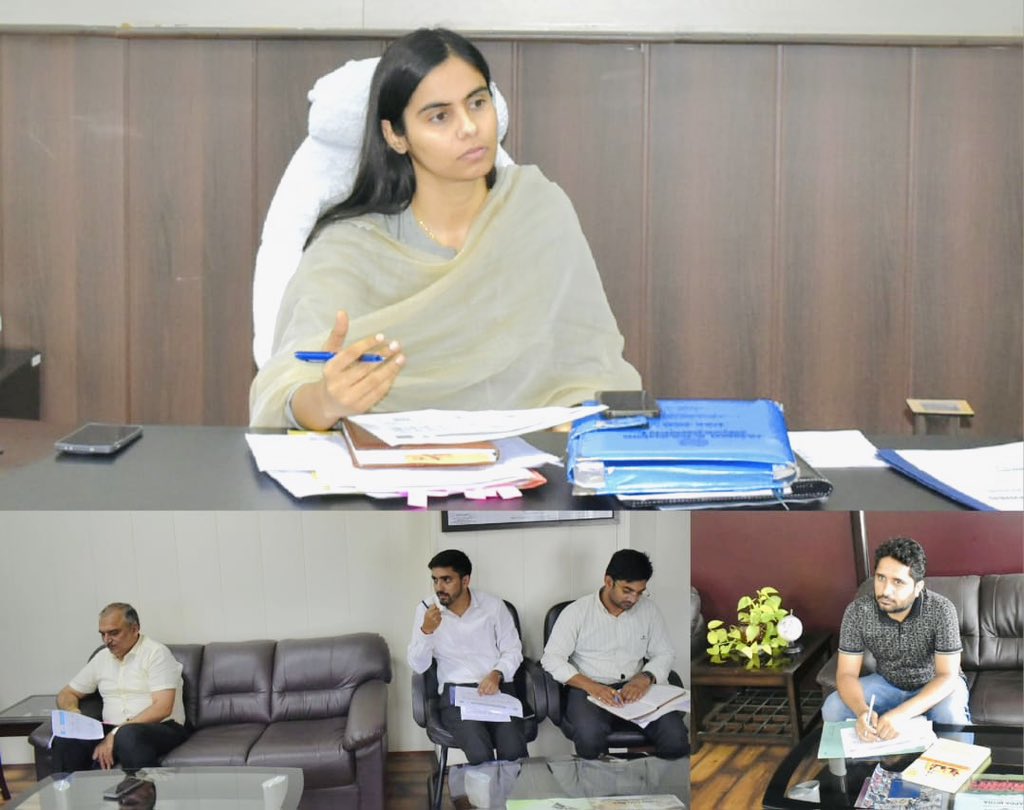 DMReasi's tweet image. DC Reasi, Nidhi Malik, IAS reviews progress of PMAY-U 1.0 in District.
She directs for swift recovery from defaulters, accelerate fund disbursal & fast-tracking of stalled Housing works to meet ‘Housing for All’ goal
@MoHUA_India
@JKHUDD1
@diprjk