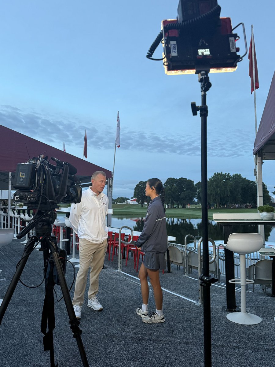 Caitlin Moyer (@cmoyer) on Twitter photo Good morning from <a href="/tpctwincities/">TPC Twin Cities</a>! 
Tournament Director <a href="/MikeWelch11/">Mike Welch</a> is up before the sun to chat <a href="/3MOpen/">3M Open</a> with <a href="/FOX9/">FOX 9</a>.  
Thanks for coming out, <a href="/SeKwonTV/">Se Kwon</a> !
#3MOpen | #GolfThatMatters Good morning from <a href="/tpctwincities/">TPC Twin Cities</a>! 
Tournament Director <a href="/MikeWelch11/">Mike Welch</a> is up before the sun to chat <a href="/3MOpen/">3M Open</a> with <a href="/FOX9/">FOX 9</a>.  
Thanks for coming out, <a href="/SeKwonTV/">Se Kwon</a> !
#3MOpen | #GolfThatMatters