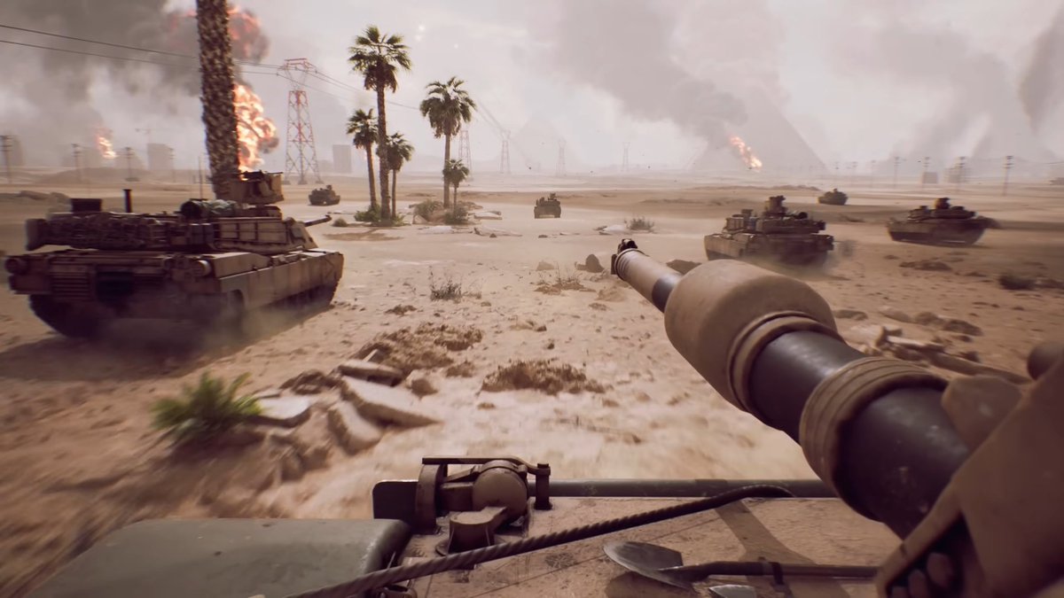 CrafterOfSwords's tweet image. Is this another Thunder Run? #Battlefield6