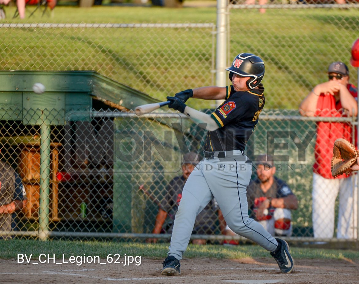 Nate Grimm (@nategrimm2026) on Twitter photo Final stats from Belle Vernon Legion.
Batting: 
AVG- .375 (9/24)
OBP-.500
RBI-8 
SO-4
RUNS- 6 
BB-6 Final stats from Belle Vernon Legion.
Batting: 
AVG- .375 (9/24)
OBP-.500
RBI-8 
SO-4
RUNS- 6 
BB-6