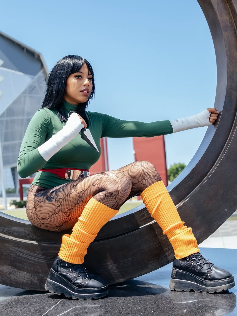 punkblackdotcom's tweet image. Rock Lee cosplay by @original_dax_queen 
📷 senpai.sb