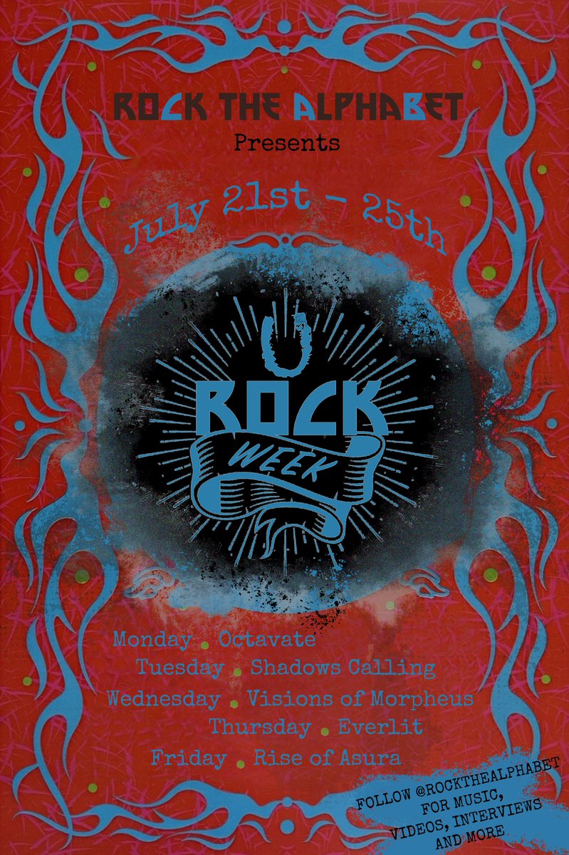 EverlitMusic's tweet photo. 🔥 Big news! Everlit is featured on the 5th Annual U Rock Week 🎸 Huge thanks to @rockthealphabet for the spotlight. We're featured today so turn it up and rock on! 🤘🤘 

Follow for more: @EverlitMusic #URockWeek #Everlit #RockTheAlphabet https://t.co/J3Tvcn2UBT