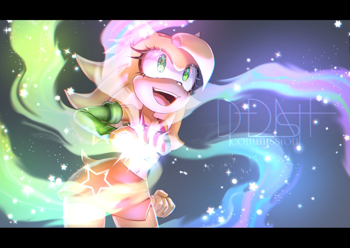 DiDash7's tweet image. Sonic art cmm for @starryyberries