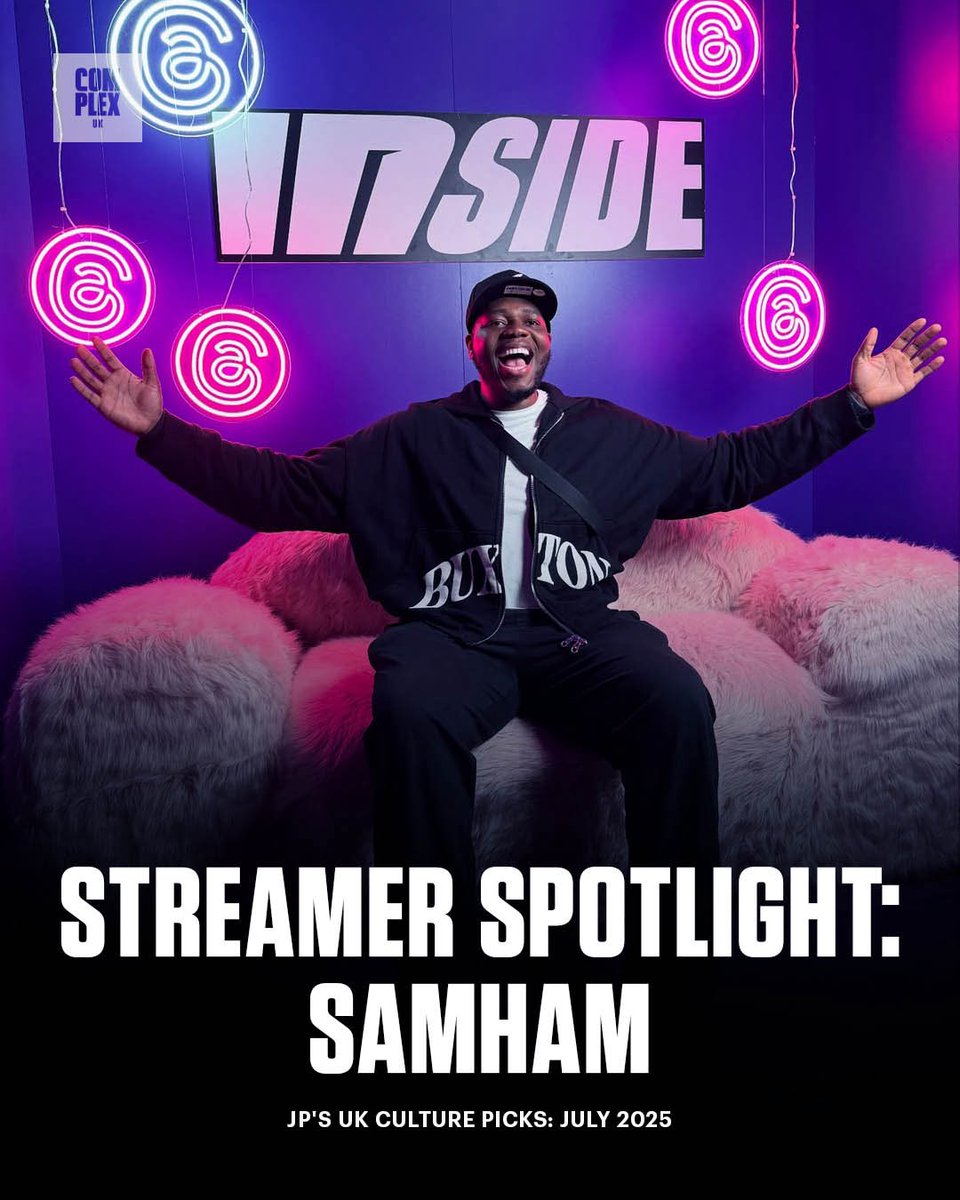 complex_uk's tweet photo. How @samham__ became one of the UK’s biggest streamers—and the only Brit invited to Kai Cenat’s Streamer University 💫 

READ 📲 https://t.co/PAUFvoZyHP https://t.co/uNeKKfC9GB
