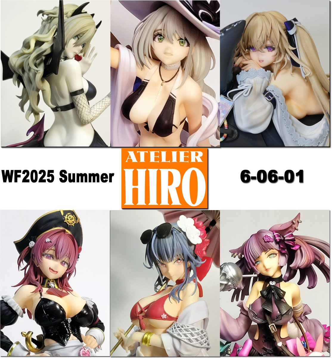 hiro16's tweet image. WF2025夏 ATELIER HIRO : 06-06-01
Fate/Grand Order クリームヒルト
アズールレーン アクィラ・アンカレッジ
勝利の女神:NIKKE マスト・サクラ
グランブルーファンタジー マナマル
ブログもご確認ください
blog.livedoor.jp/at_hirog/archi…
どうぞよろしくお願いいたします
#WF2025s