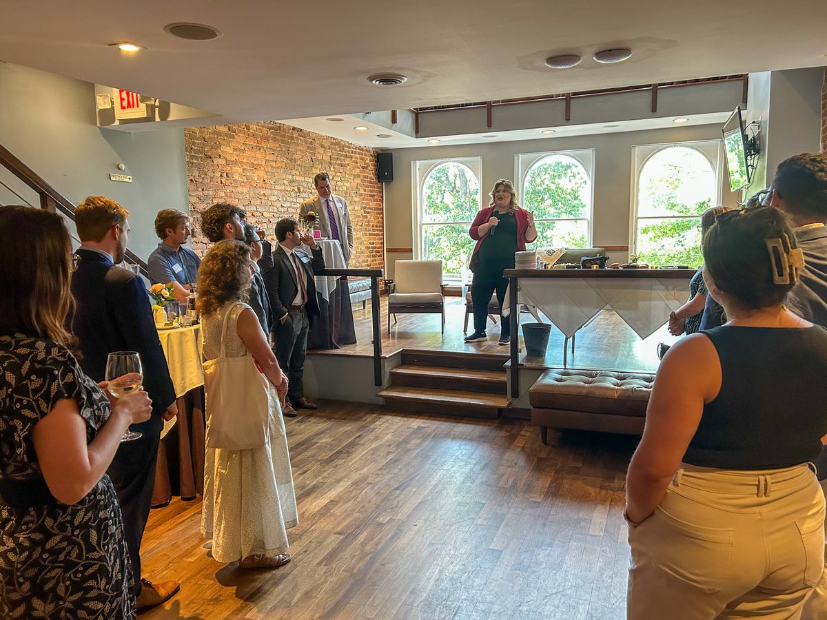 appfairness's tweet photo. We were honored to have @RepKatCammack speak at our summer happy hour earlier this week! Great conversations all around about the importance of a fair and competitive app ecosystem and spearheading key legislation like the App Store Freedom Act. #AppFairness #Competition https://t.co/QMaOpLdpL8