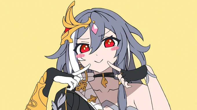 #あなたの識の律者を見せてください フカさんと識ちゃんの絵ならたっぷりあるから任せろ～バリバリ