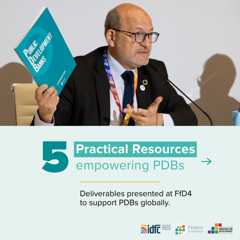 FinanceInCommon's tweet photo. 🚀 FfD4 may be behind us, but the momentum and the tools remain.

During our events, @FinanceinCommon and @IDFC_Network presented 5 practical resources designed to support and empower PDBs in their missions.

👉 Explore each document by clicking directly on the slides.