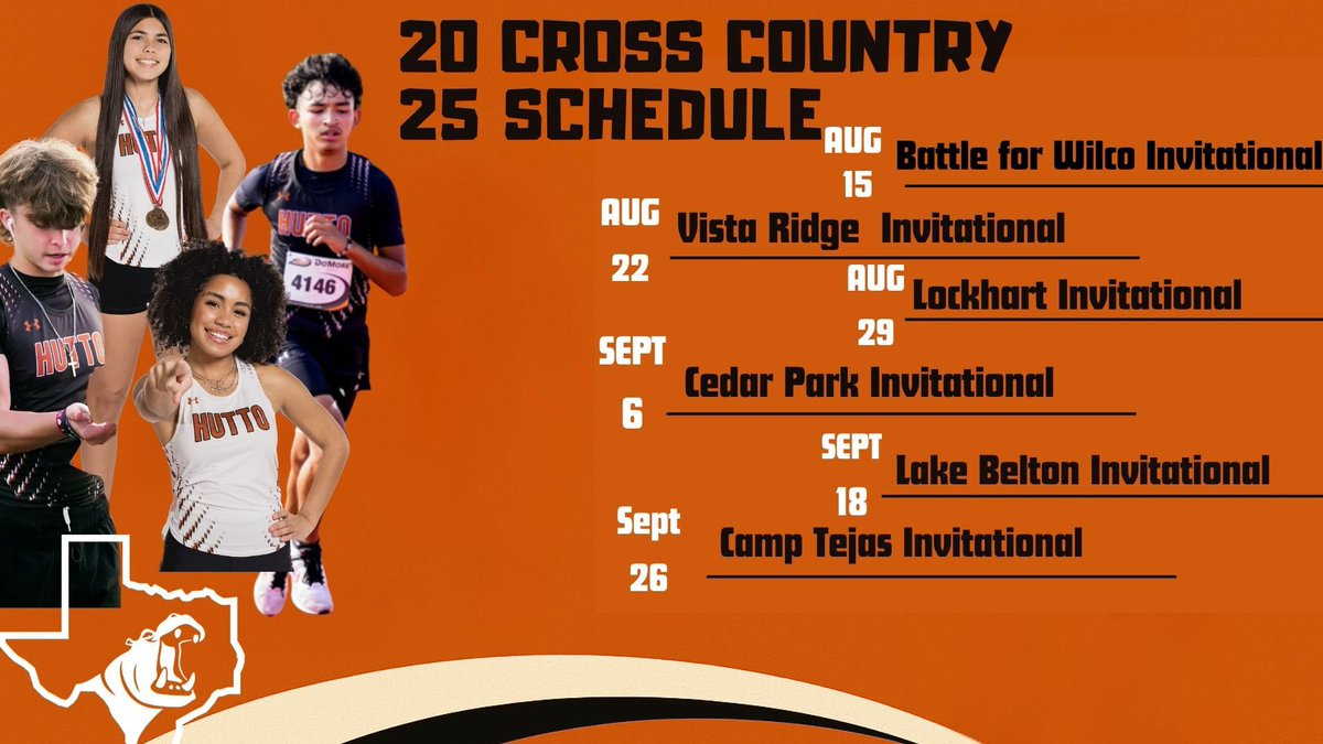 🚨XC Schedule is Locked in !!!🚨