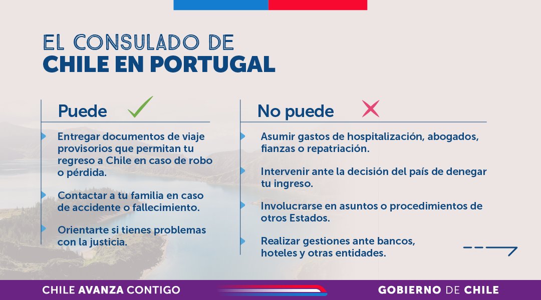 Minrel_Chile's tweet image. ¿En camino a Portugal para vivir la experiencia del Moot Scout Mundial? 🇵🇹
¡No bajes la guardia! 🧐 Revisa estas recomendaciones y sigue disfrutando con seguridad.
Más info en 👉 consulado.gob.cl