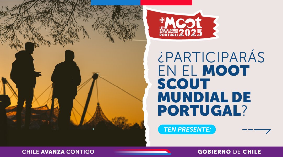 Minrel_Chile's tweet image. ¿En camino a Portugal para vivir la experiencia del Moot Scout Mundial? 🇵🇹
¡No bajes la guardia! 🧐 Revisa estas recomendaciones y sigue disfrutando con seguridad.
Más info en 👉 consulado.gob.cl