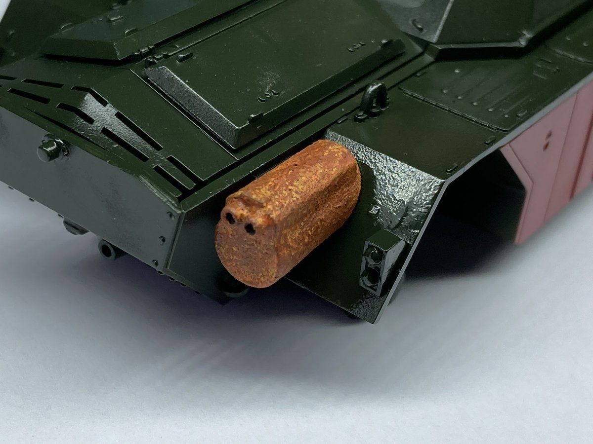 AdamWatkinson1's tweet image. I decided to use the PE exhaust cover as it has holes in it whereas the plastic part doesn’t…hence you can at least partially see the exhaust through it which makes it a bit more interesting perhaps…🤔👍