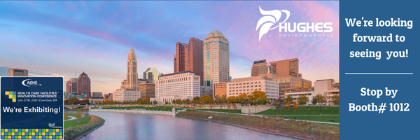 CleanDuctwork's tweet photo. Hughes Environmental is so excited to exhibit at the 2025 Health Care Facilities Innovation Conference, July 27–30, in Columbus, Ohio! Visit us at booth 1012 to discover solutions for YOUR health care facility. See who else is exhibiting at https://t.co/8TRLl8mSAC #ASHE25 https://t.co/0b2E2Z56Tk