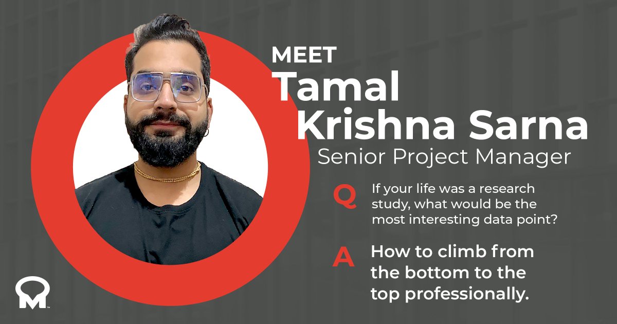 Tamal is climbing the professional ladder, one step at a time! As our Senior Project Manager, he shares his secrets to success: rising from the bottom, steering clear of negativity, and embracing patience. 🙌 

#questmindshare #meettheteam #mrx #marketresearch #innovation