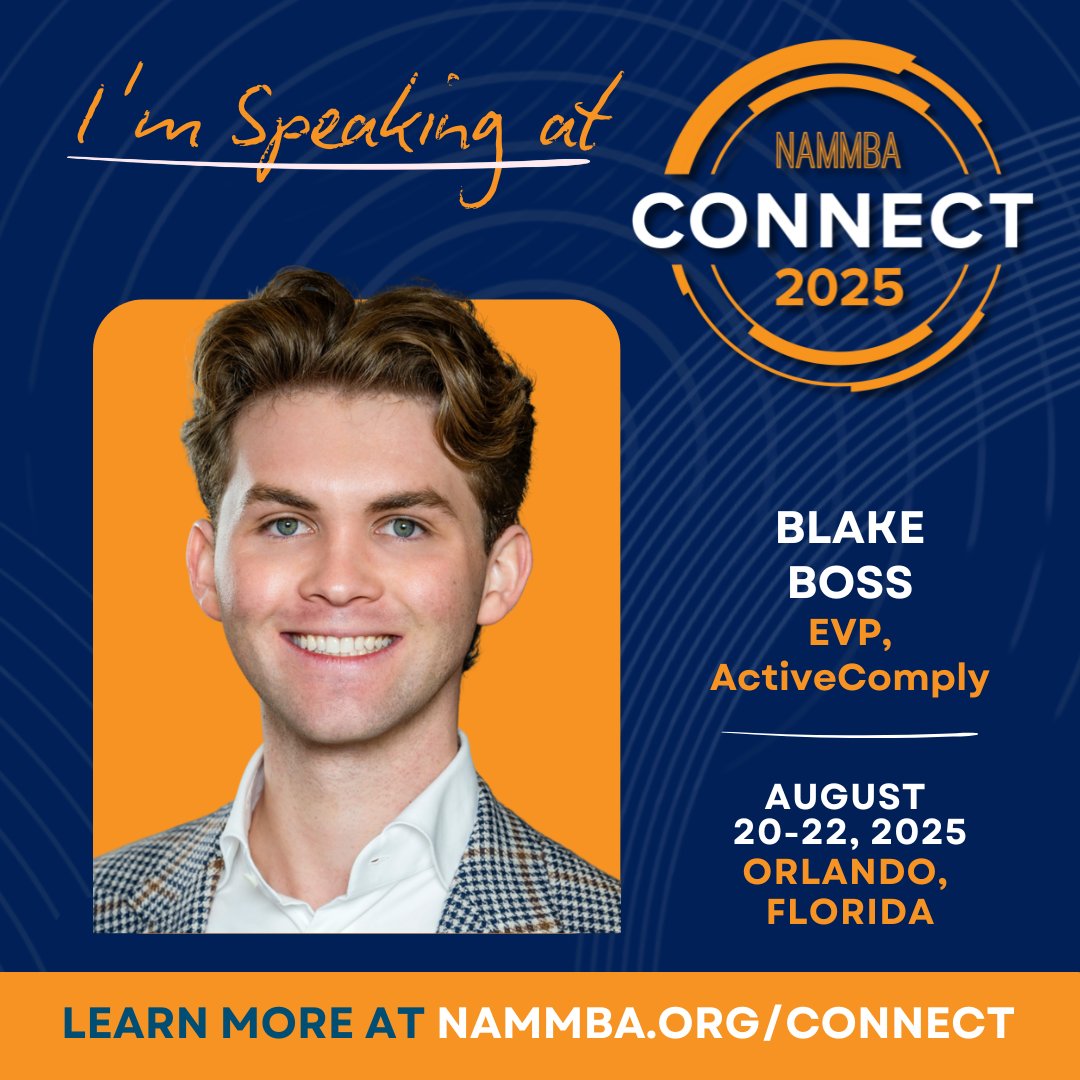 I’ll be speaking at NAMMBA Connect next month alongside two rockstars: Chanelle Yarber and Jen Peachman!

We’re breaking down how every department plays a role in marketing (even compliance).

📅 Friday, Aug 22 | 1:00 PM
📍 Orlando, FL

Come hang! #NAMMBAConnect