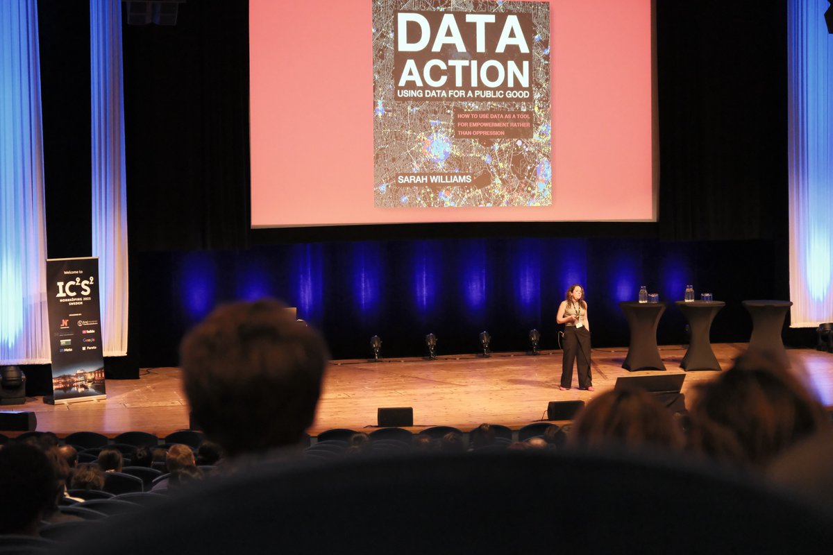 IC2S2's tweet image. Sarah Williams capped our keynote series with a powerful call: make data a force for empowerment and public good. What insight resonated most with you? #ic2s2