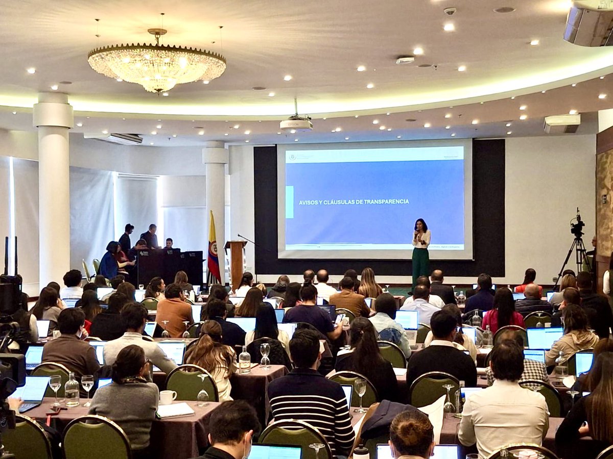 Ejrlbnet's tweet photo. 🤖⚖️ #Ahora inicia la segunda jornada "IA Responsable en la Rama Judicial: del marco normativo a la práctica" 🧠📖
📍Con talleres prácticos liderados por @CConstitucional y #UTDI, junto a Heidy Balanta y Natalia Gaona, magistrada auxiliar @JudicaturaCSJ https://t.co/RXUaZqyCzY