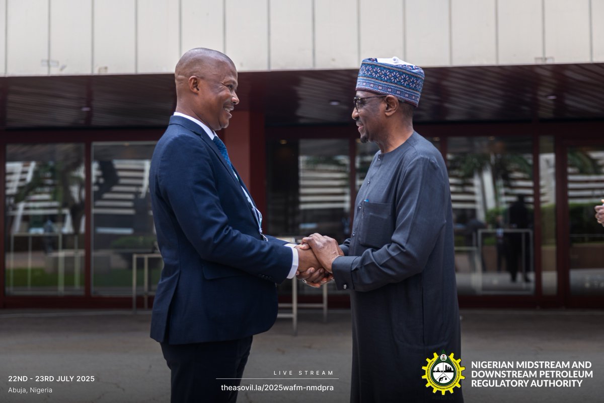 NigeriaGov's tweet image. A powerful moment captured: ACE @NMDPRA_Official , Engr. Farouk Ahmed, joined by energy regulators from across Africa: including Hassan Adoum Younousmi (DG, ARSAT Chad) and Brima Baluwa Koroma (DG, NPRA Sierra Leone), after a high-level closed-door session on deepening…