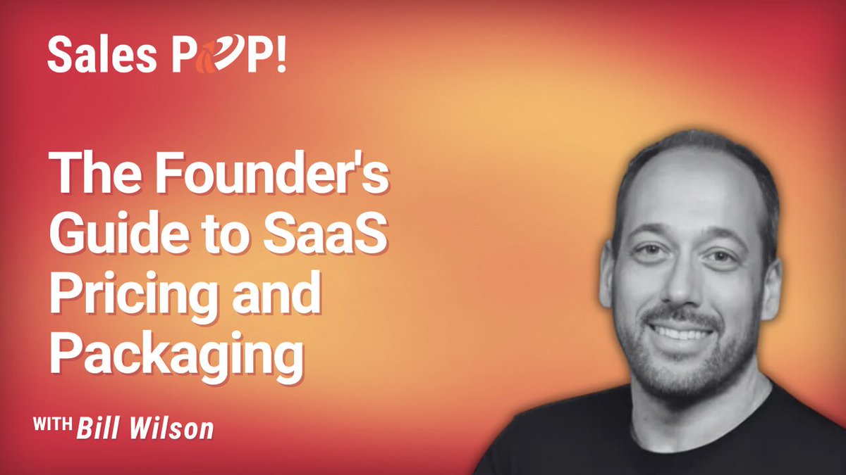 RealSalesPOP's tweet image. 💰 Nail #SaaS monetization! Bill Wilson exposes pricing secrets to skyrocket your profits in this must-read. 📈 Act now: zurl.co/Qjq2p #SalesMarketing #SaaSPricing #BusinessGrowth #SalesPOP