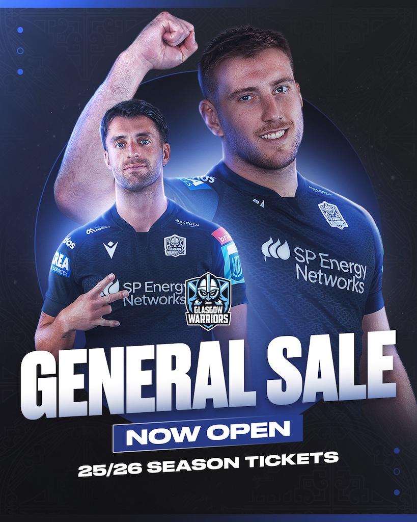 Last chance to pay in 3️⃣ 

Secure your Season Tickets before 11.59pm TONIGHT and spread the cost over three monthly payments with our interest free direct debit scheme. 

Full details on how to secure your seat at Scotstoun for 25/26 👉 bit.ly/430Fm6z