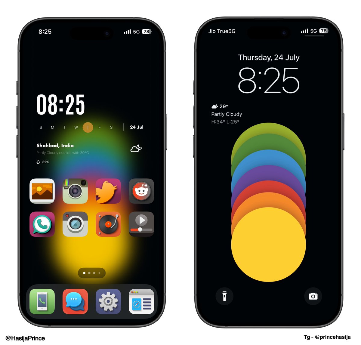 HasijaPrince's tweet image. I just love this💚

Circular pallete wallpaper pack
Icons name i don’t remember 😂
Widget @21MaRcO12
