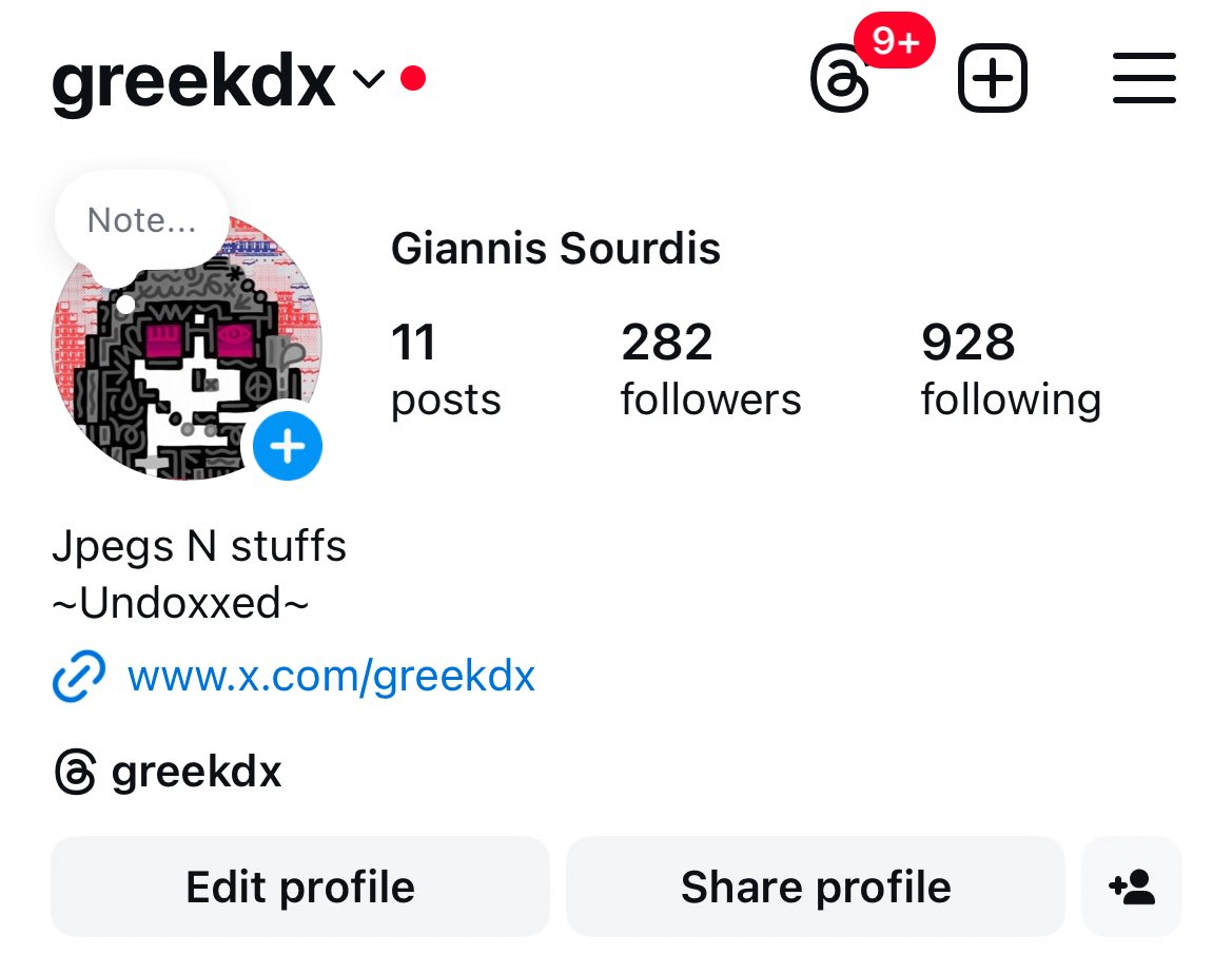 Greekdx's tweet image. Because a few of you have asked if it this profile is real, yes I have a public profile on instagram now:

instagram.com/greekdx?igsh=O…