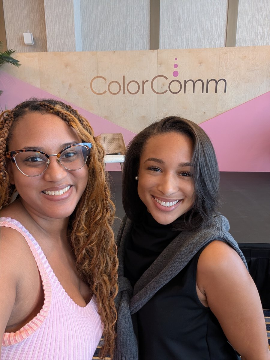 JointCenter's tweet image. Joint Center Digital Communications Director Victoria Johnson and Communications Associate Kennedy Fortner are at #ColorComm! They look forward to connect and learn from the incredible communications professionals this week.
#C2Miami