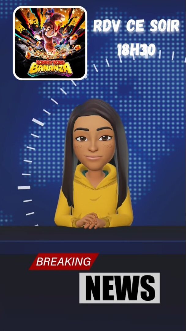 🚨 CHANGEMENT DE PROGRAMME ! 🚨

Ce soir, on sort les bananes et les roulades, et on part à la découverte de : 

🐵💥 Donkey Kong Bananza, EN LIVE à 18h30 !

Préparez-vous à sauter, grimper, et peut-être crier un peu… parce que la jungle n'attend pas ! … instagr.am/p/DMfqQDdNMLZ/